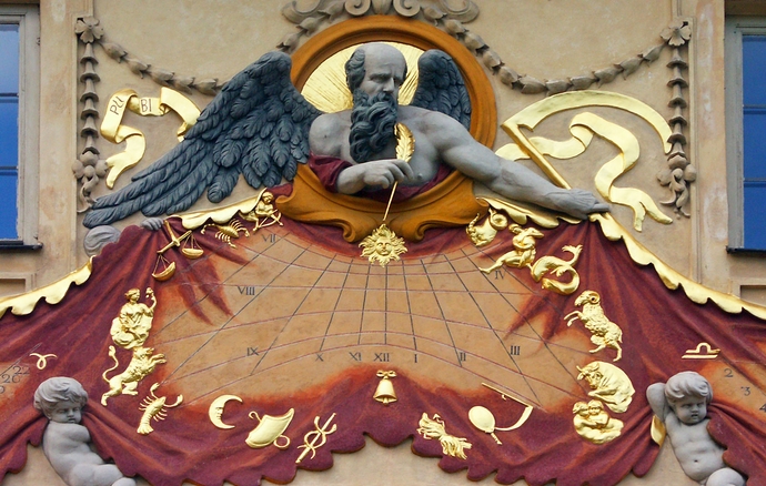 Zegar słonecznych w Wilanowie Warszawa